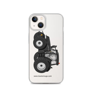 The Tractor Mugs Store iPhone 13 Case IH 195 CVX Black | Clear Case for iPhone® Quality Farmers Merch