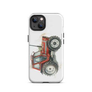 The Tractor Mugs Store iPhone 13 FIAT 90-90 DT Watercolor | Tough Case for iPhone® Quality Farmers Merch
