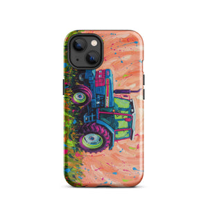 The Tractor Mugs Store iPhone 13 Ford 6640 Splash Art | Tough Case for iPhone® Quality Farmers Merch