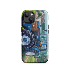 The Tractor Mugs Store iPhone 13 Ford 8340 Splash Art | Tough Case for iPhone® Quality Farmers Merch