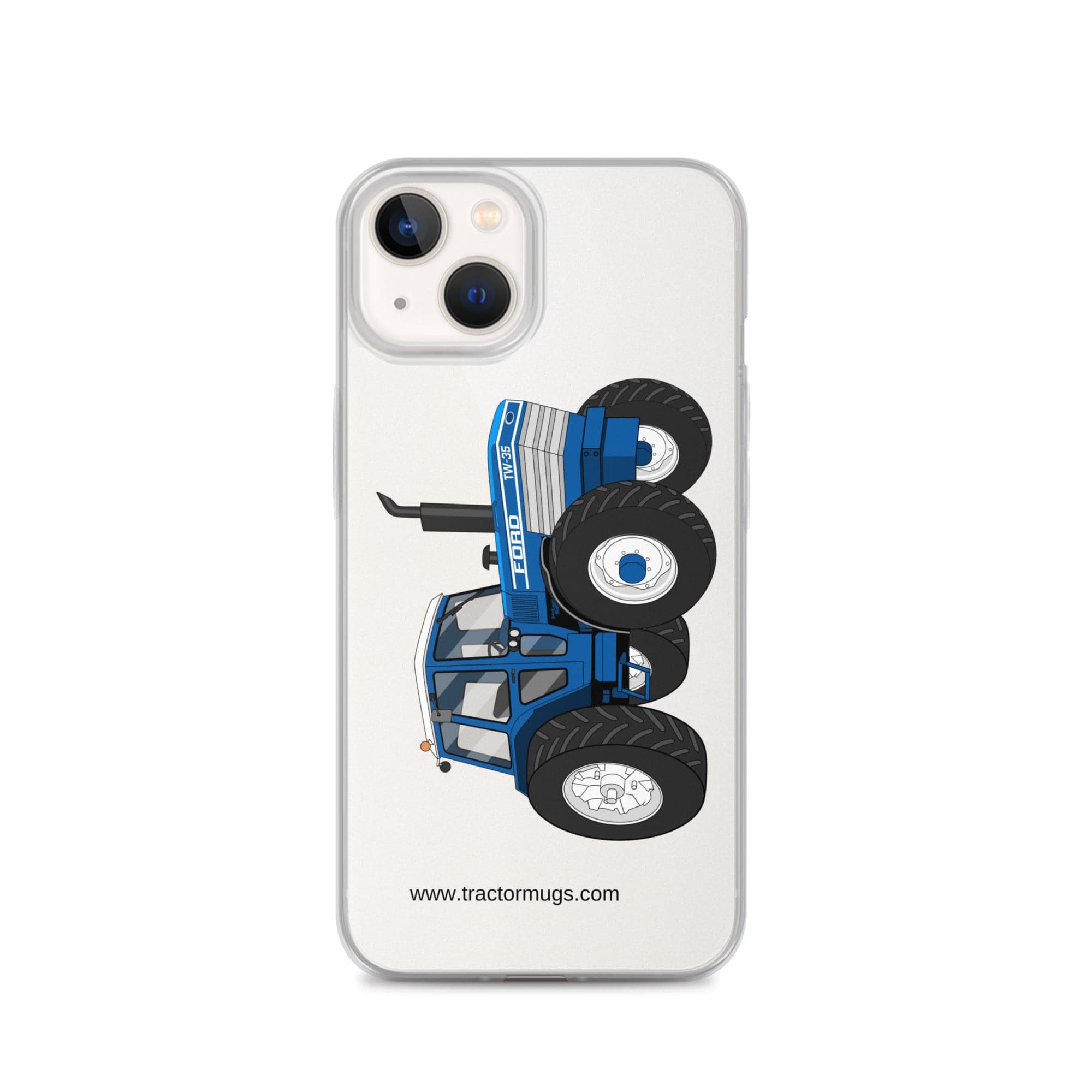 The Tractor Mugs Store iPhone 13 Ford TW 35  |  Clear Case for iPhone® Quality Farmers Merch