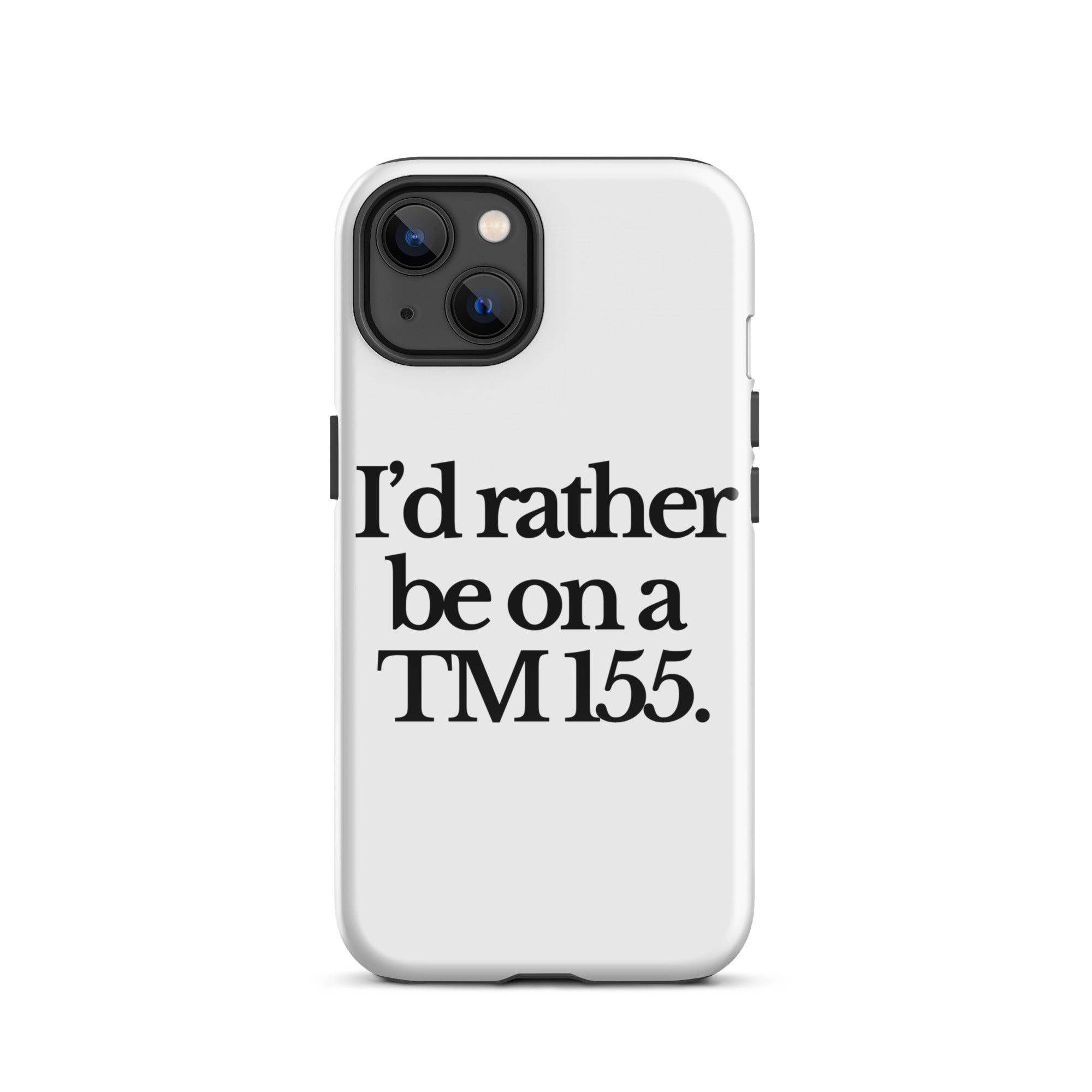 The Tractor Mugs Store iPhone 13 I'D RATHER BE ON A TM 155 | Tough Case for iPhone® Quality Farmers Merch
