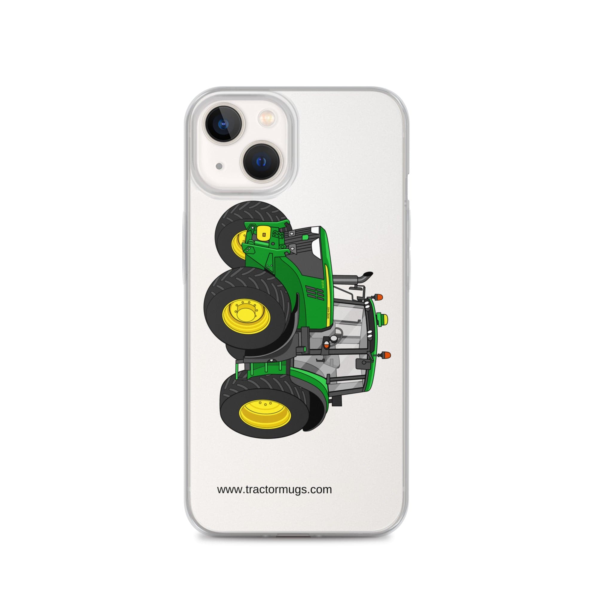 The Tractor Mugs Store iPhone 13 John Deere 6120 M | Clear Case for iPhone® Quality Farmers Merch