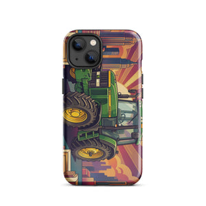 The Tractor Mugs Store iPhone 13 John Deere 7810 | Art Deco Tough Case for iPhone® Quality Farmers Merch