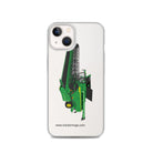 The Tractor Mugs Store iPhone 13 John Deere X9 1100 Combine | Clear Case for iPhone® Quality Farmers Merch