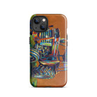 The Tractor Mugs Store iPhone 13 Massey Ferguson 168 | Splash Art Tough Case for iPhone® Quality Farmers Merch