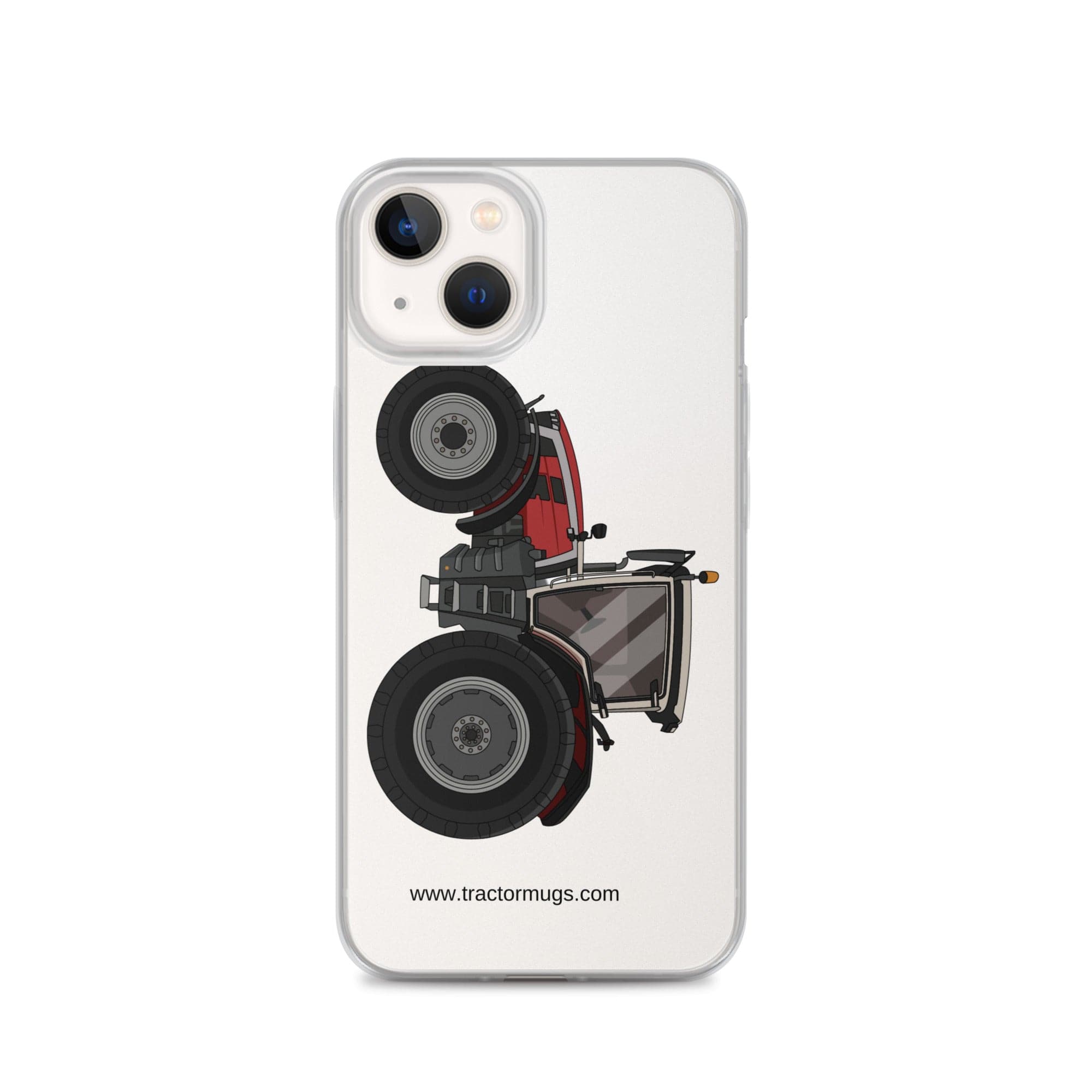 The Tractor Mugs Store iPhone 13 Massey Ferguson 8S 265 (2020) | Clear Case for iPhone® Quality Farmers Merch