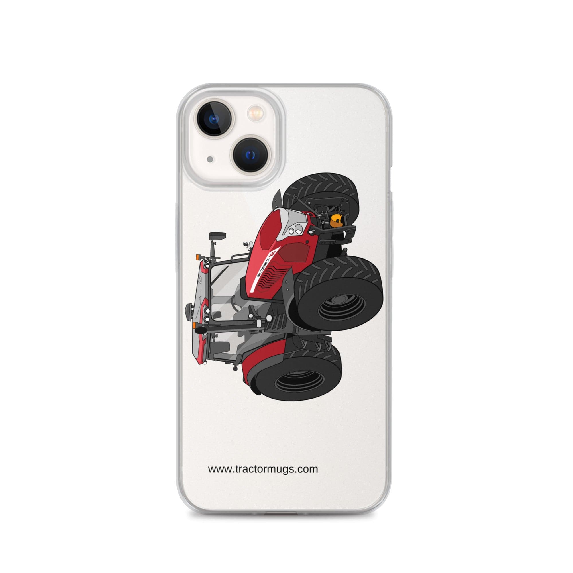 The Tractor Mugs Store iPhone 13 McCormick X6 Vt Drive | Clear Case for iPhone® Quality Farmers Merch