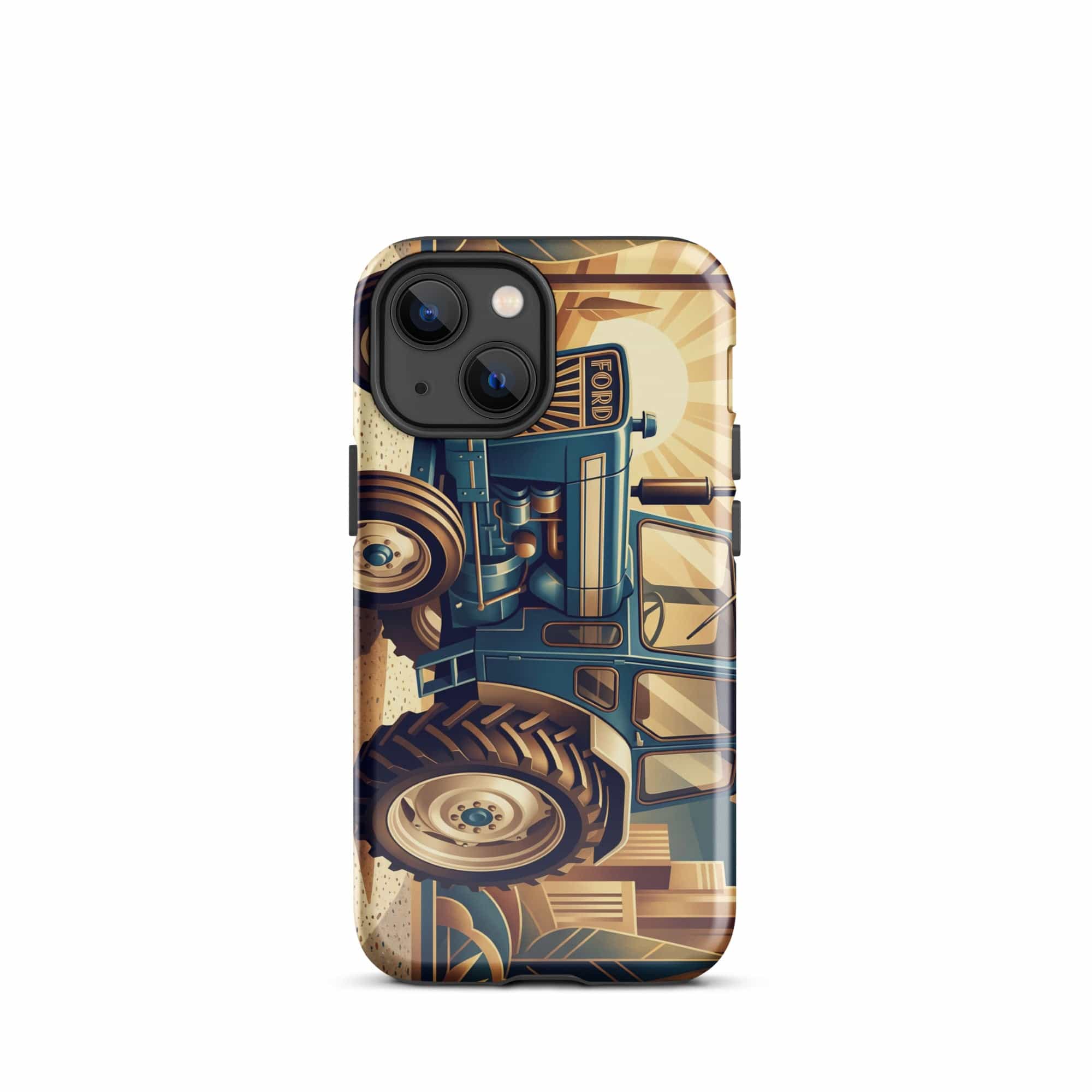 The Tractor Mugs Store iPhone 13 mini Ford 5000 | Art Deco Tough Case for iPhone® Quality Farmers Merch
