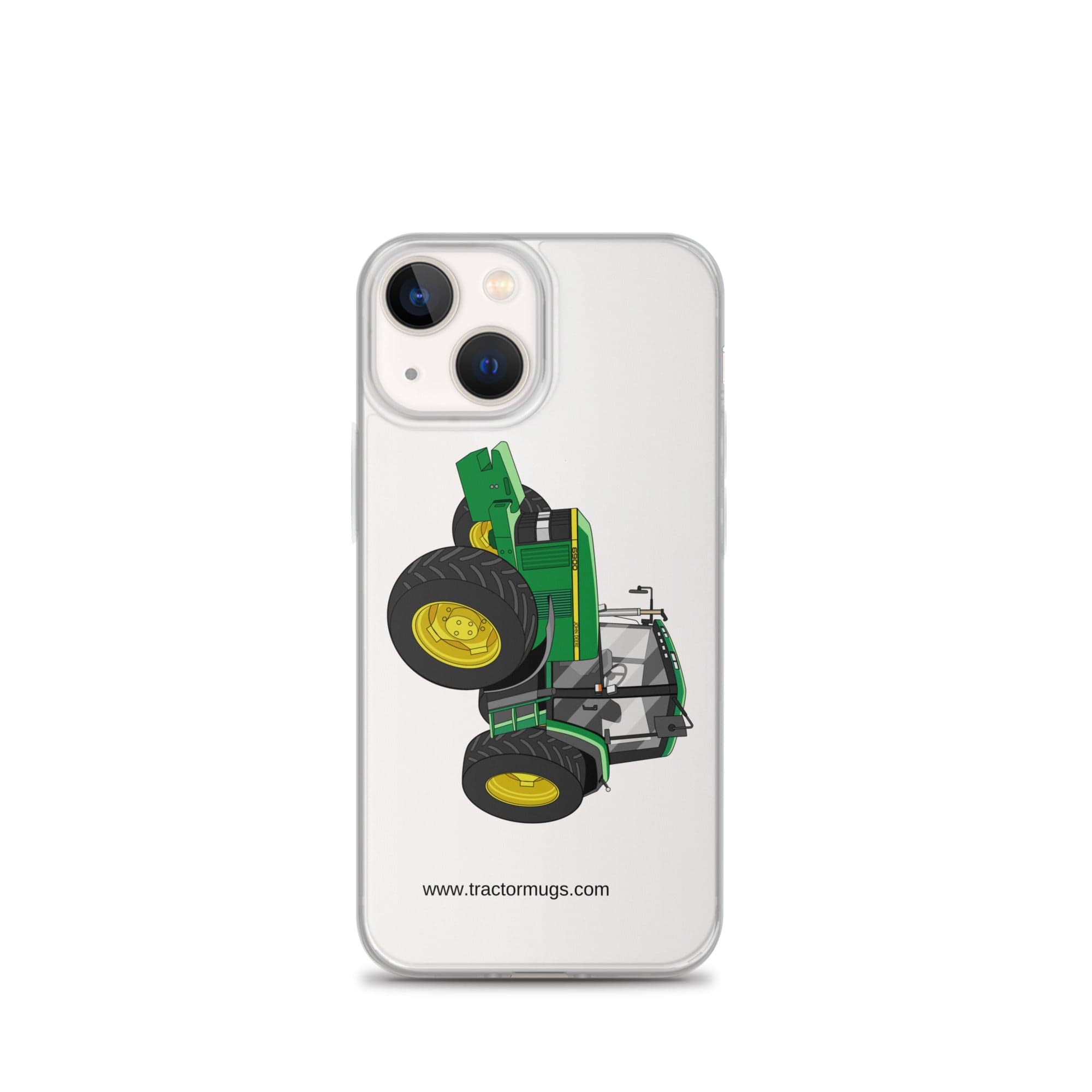 The Tractor Mugs Store iPhone 13 mini John Deere 6900  |  Clear Case for iPhone® Quality Farmers Merch