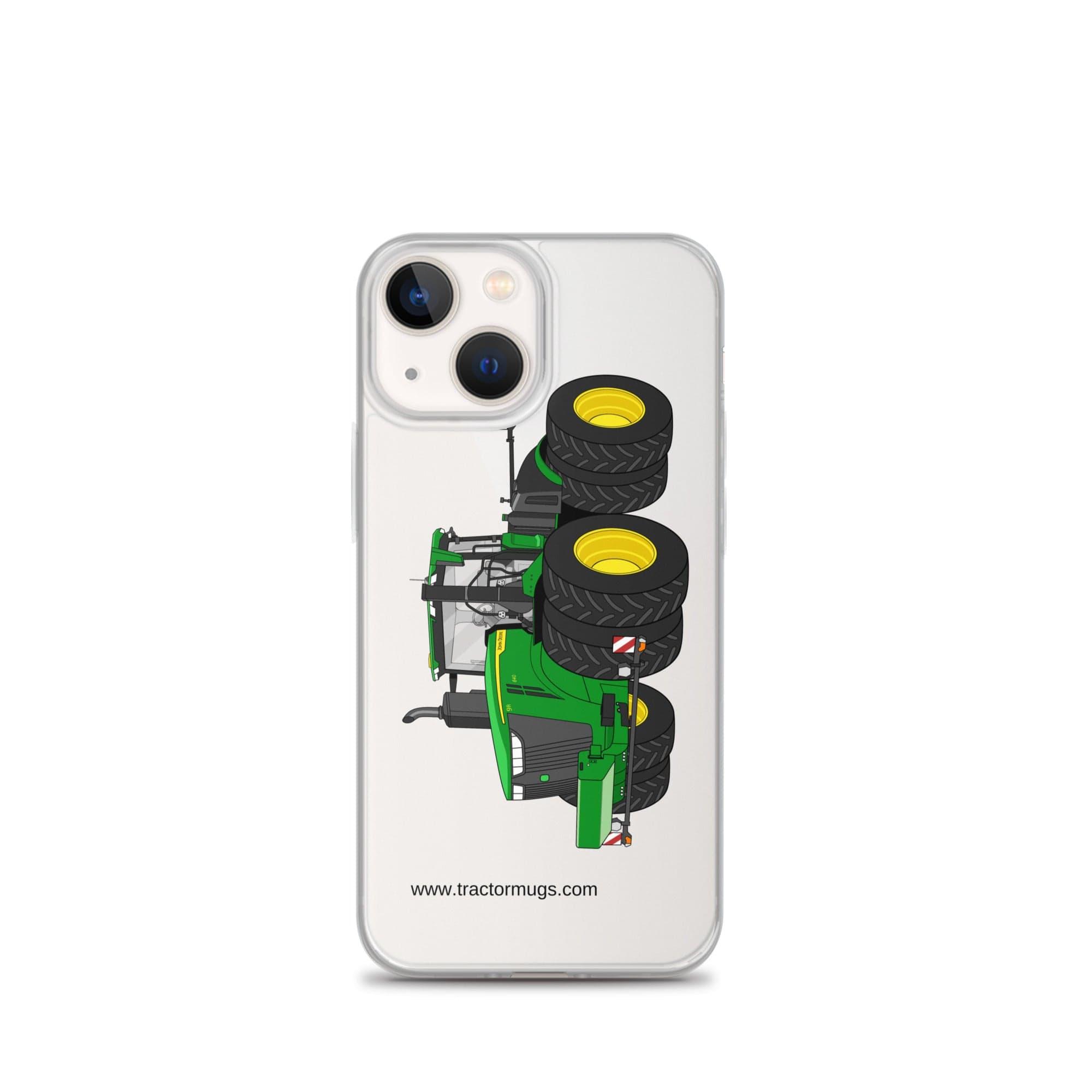 The Tractor Mugs Store iPhone 13 mini John Deere 9R 640 | Clear Case for iPhone® Quality Farmers Merch