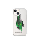The Tractor Mugs Store iPhone 13 mini John Deere X9 1100 Combine | Clear Case for iPhone® Quality Farmers Merch