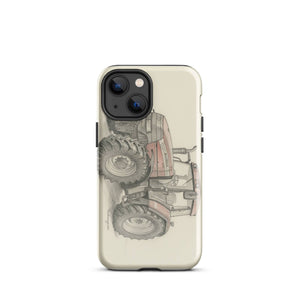 The Tractor Mugs Store iPhone 13 mini McCormick MTX 150 Signature Edition Pencil Sketch | Tough Case for iPhone® Quality Farmers Merch