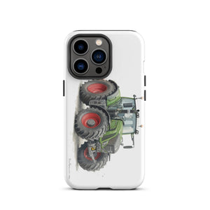 The Tractor Mugs Store iPhone 13 Pro Fendt 930 Vario S4 Watercolor | Tough Case for iPhone® Quality Farmers Merch