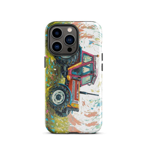 The Tractor Mugs Store iPhone 13 Pro FIAT 90-90 DT Splash Art | Tough Case for iPhone® Quality Farmers Merch