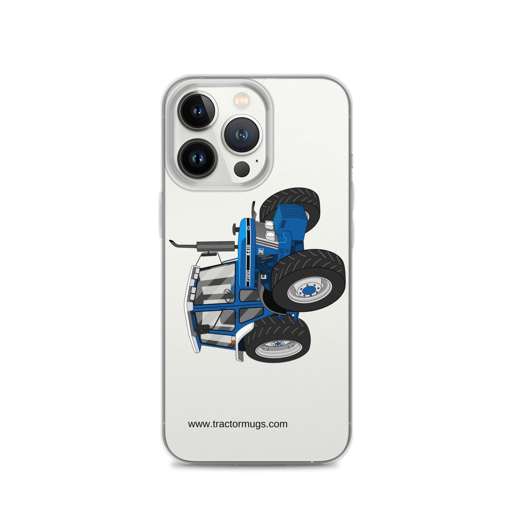 The Tractor Mugs Store iPhone 13 Pro Ford 6410 4WD | Clear Case for iPhone® Quality Farmers Merch