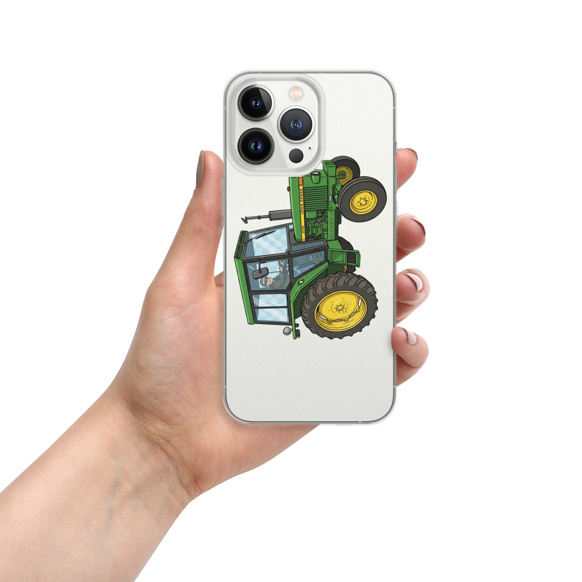 The Tractor Mugs Store iPhone 13 Pro John Deere 3020 | Clear Case for iPhone® Quality Farmers Merch