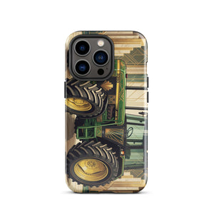 The Tractor Mugs Store iPhone 13 Pro John Deere 3350 | Art Deco Tough Case for iPhone® Quality Farmers Merch