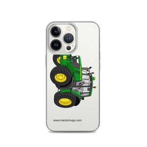 The Tractor Mugs Store iPhone 13 Pro John Deere 6120 M | Clear Case for iPhone® Quality Farmers Merch