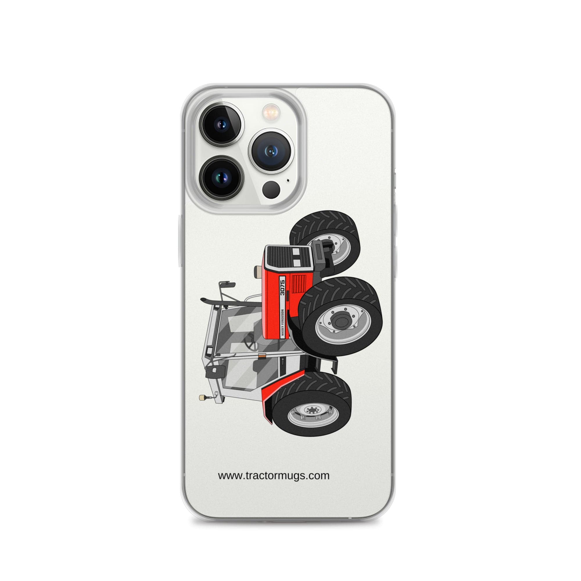 The Tractor Mugs Store iPhone 13 Pro Massey Ferguson 3075 |  Clear Case for iPhone® Quality Farmers Merch