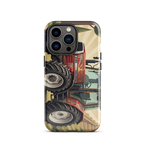 The Tractor Mugs Store iPhone 13 Pro Massey Ferguson 6180 | Art Deco Tough Case for iPhone® Quality Farmers Merch