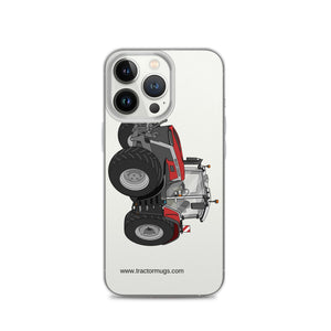 The Tractor Mugs Store iPhone 13 Pro Massey Ferguson 9X | Clear Case for iPhone® Quality Farmers Merch