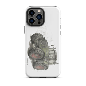 The Tractor Mugs Store iPhone 13 Pro Max Fendt Favorit 818 Pencil Sketch | Tough Case for iPhone® Quality Farmers Merch