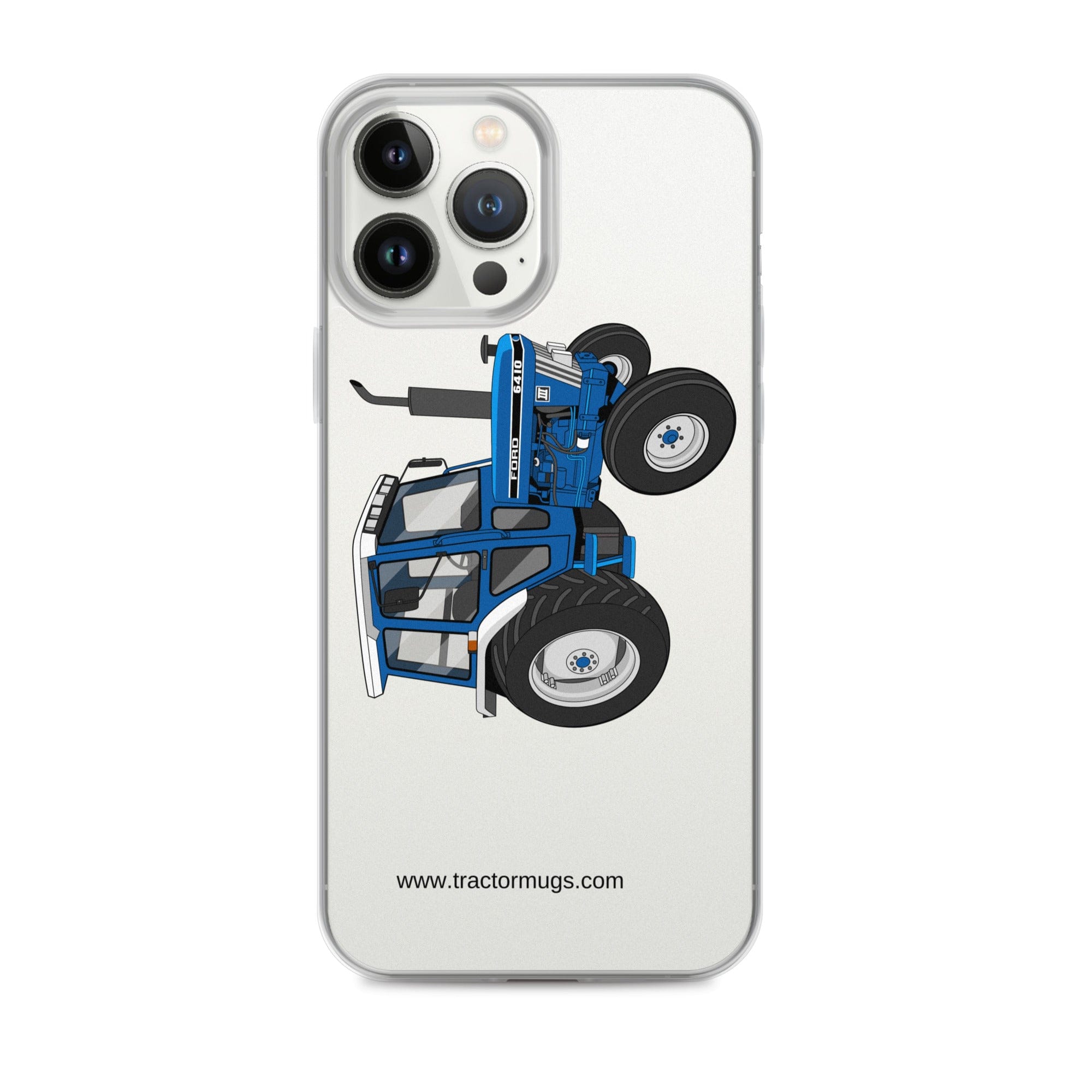 The Tractor Mugs Store iPhone 13 Pro Max Ford 6410 2WD | Clear Case for iPhone® Quality Farmers Merch