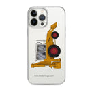 The Tractor Mugs Store iPhone 13 Pro Max JCB 3C (1975) | Clear Case for iPhone® Quality Farmers Merch