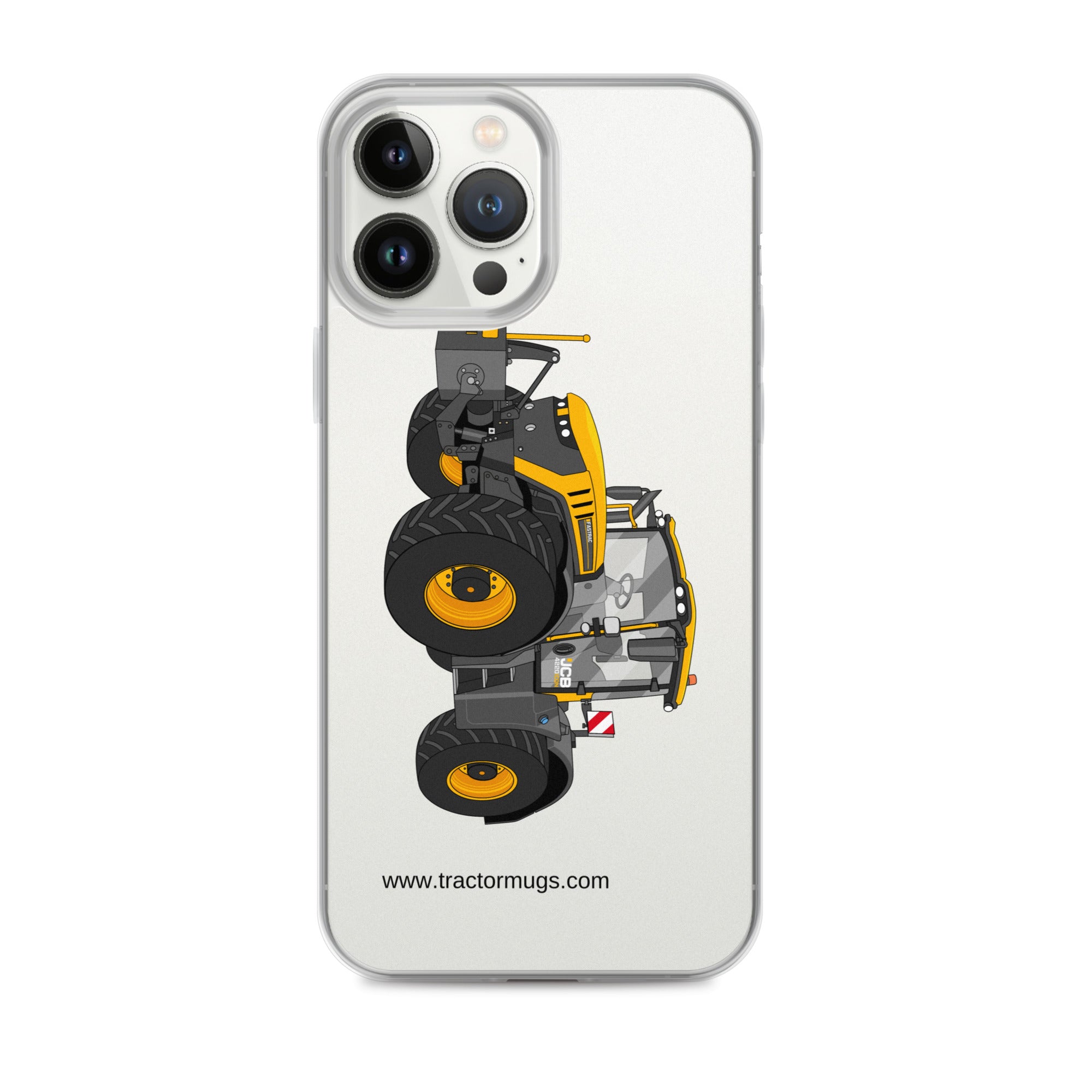 The Tractor Mugs Store iPhone 13 Pro Max JCB Fastrac 4220 Icon | Clear Case for iPhone® Quality Farmers Merch
