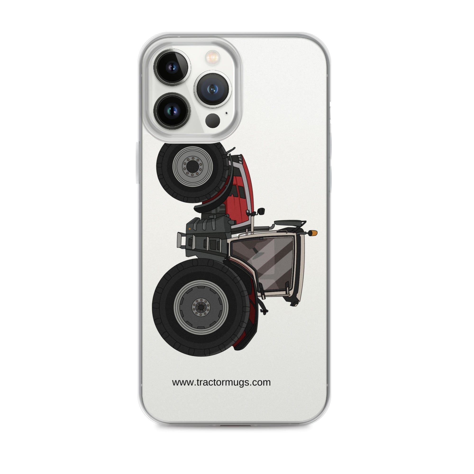 The Tractor Mugs Store iPhone 13 Pro Max Massey Ferguson 8S 265 (2020) | Clear Case for iPhone® Quality Farmers Merch