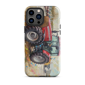 The Tractor Mugs Store iPhone 13 Pro Max McCormick MTX 150 Signature Edition Splash Art | Tough Case for iPhone® Quality Farmers Merch