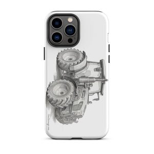 The Tractor Mugs Store iPhone 13 Pro Max SAME Explorer 105 (Stage V) Pencil Sketch | Tough Case for iPhone® Quality Farmers Merch