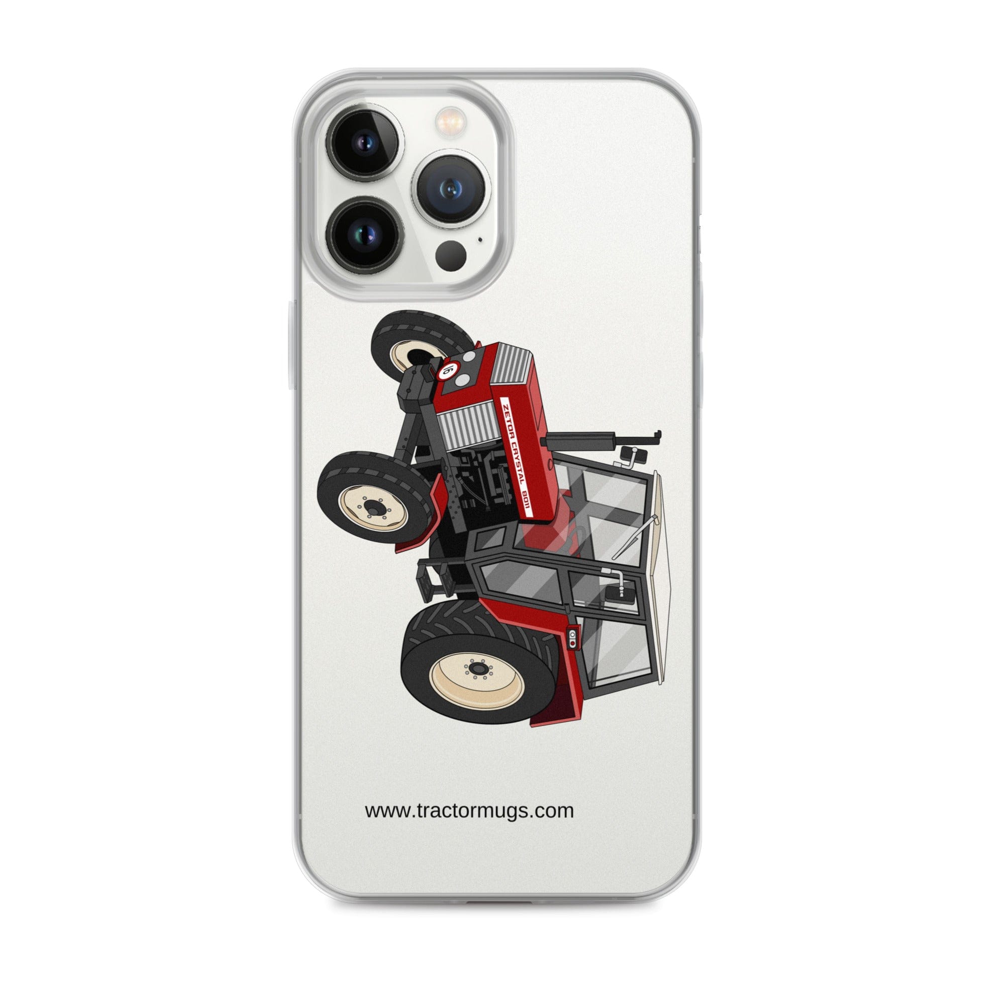 The Tractor Mugs Store iPhone 13 Pro Max Zetor Crystal 8011 | Clear Case for iPhone® Quality Farmers Merch
