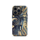 The Tractor Mugs Store iPhone 13 Pro New Holland TM 155  | Art Deco Tough Case for iPhone® Quality Farmers Merch