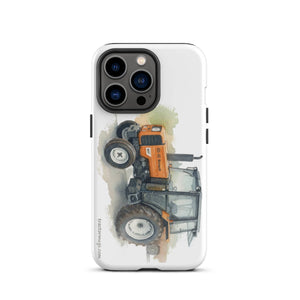 The Tractor Mugs Store iPhone 13 Pro Renault 65-32 MX Watercolor | Tough Case for iPhone® Quality Farmers Merch