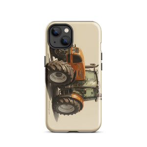 The Tractor Mugs Store iPhone 13 Renault ares 696 rz Oil Painting | Tough Case for iPhone® Quality Farmers Merch