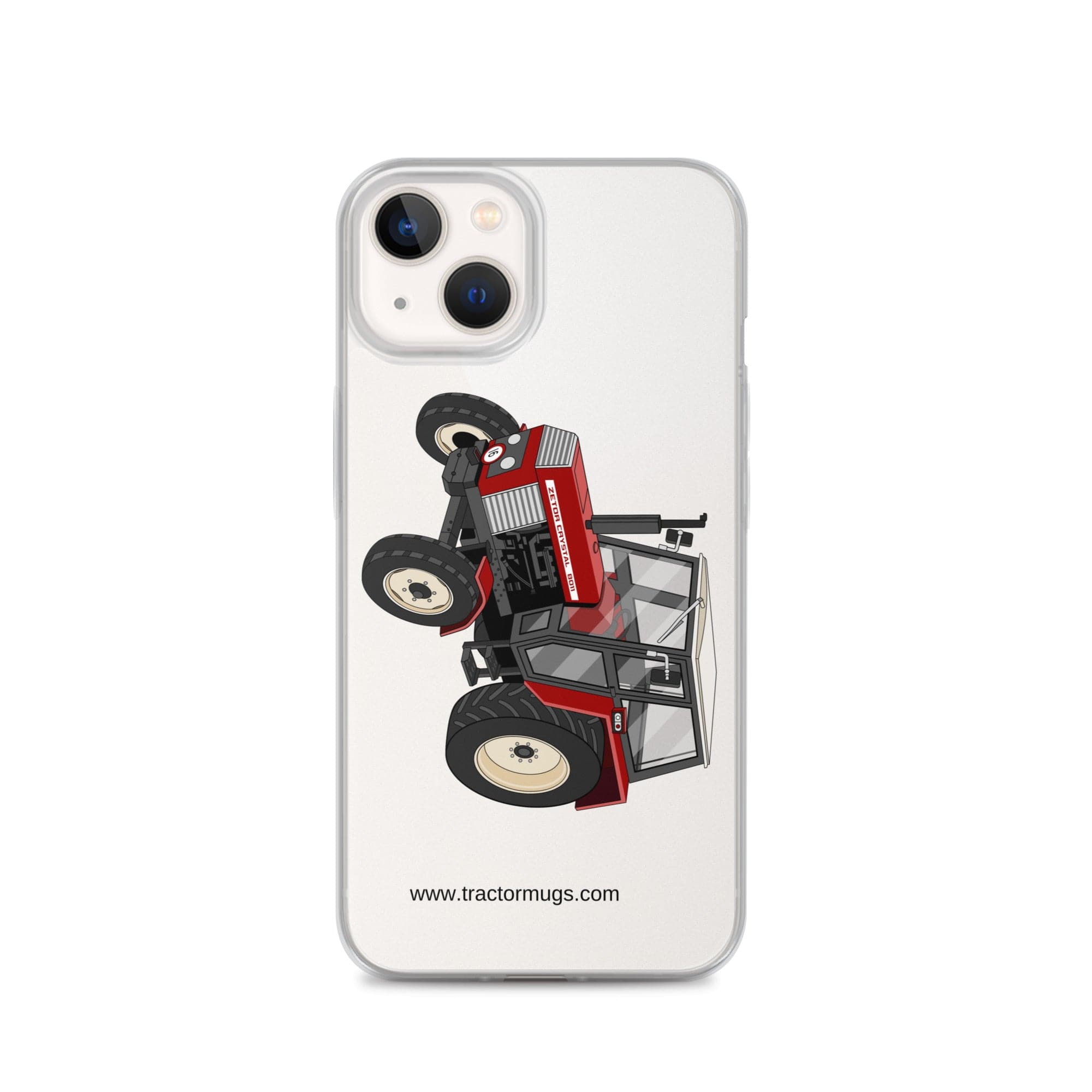 The Tractor Mugs Store iPhone 13 Zetor Crystal 8011 | Clear Case for iPhone® Quality Farmers Merch