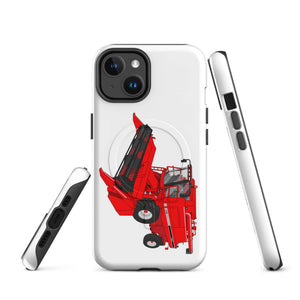 The Tractor Mugs Store iPhone 14 Case IH Axial Flow 2188 Harvester | MagSafe® tough case for iPhone® Quality Farmers Merch