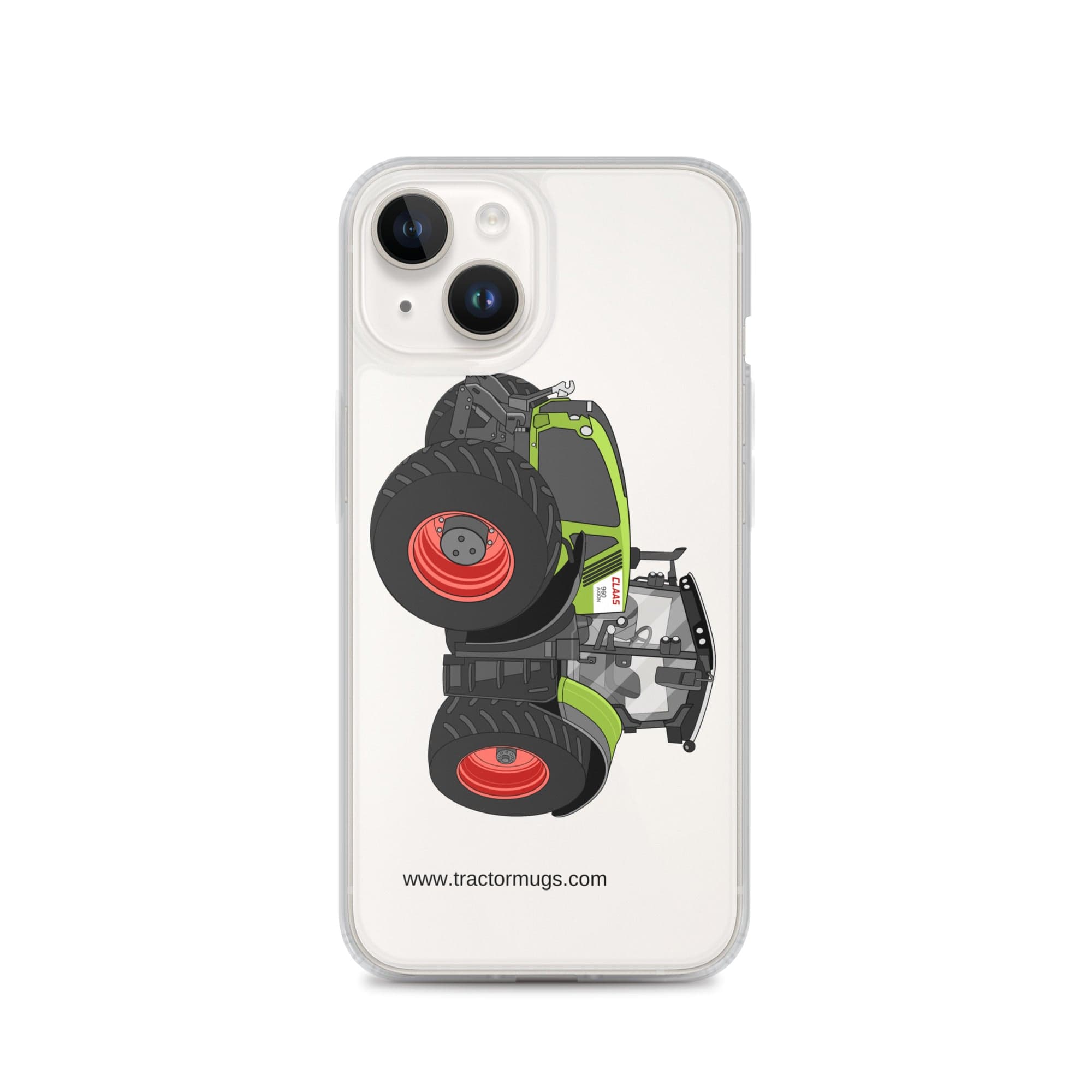 The Tractor Mugs Store iPhone 14 Class Axion 960 | Clear Case for iPhone® Quality Farmers Merch