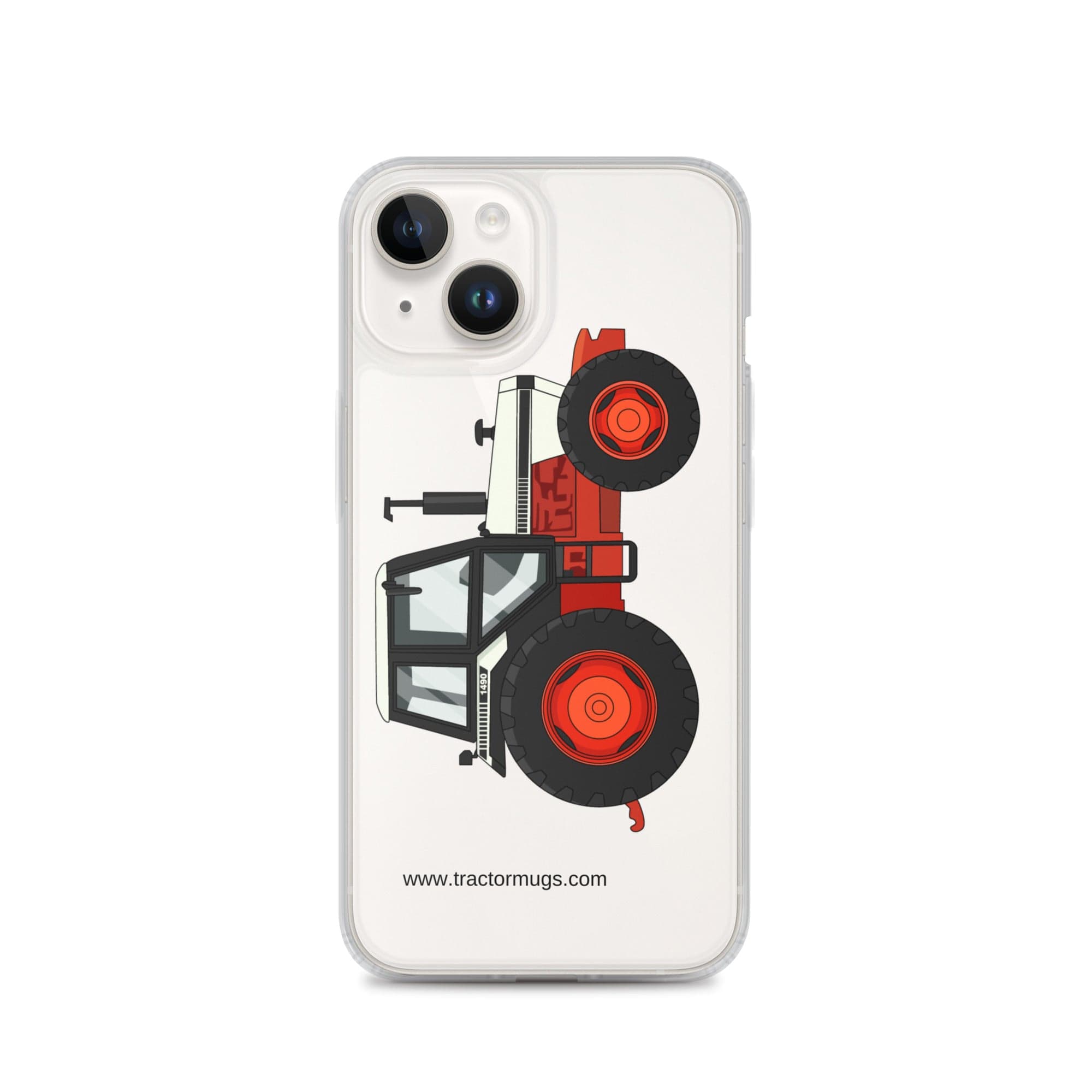 The Tractor Mugs Store iPhone 14 David Brown 1490 4WD | Clear Case for iPhone® Quality Farmers Merch