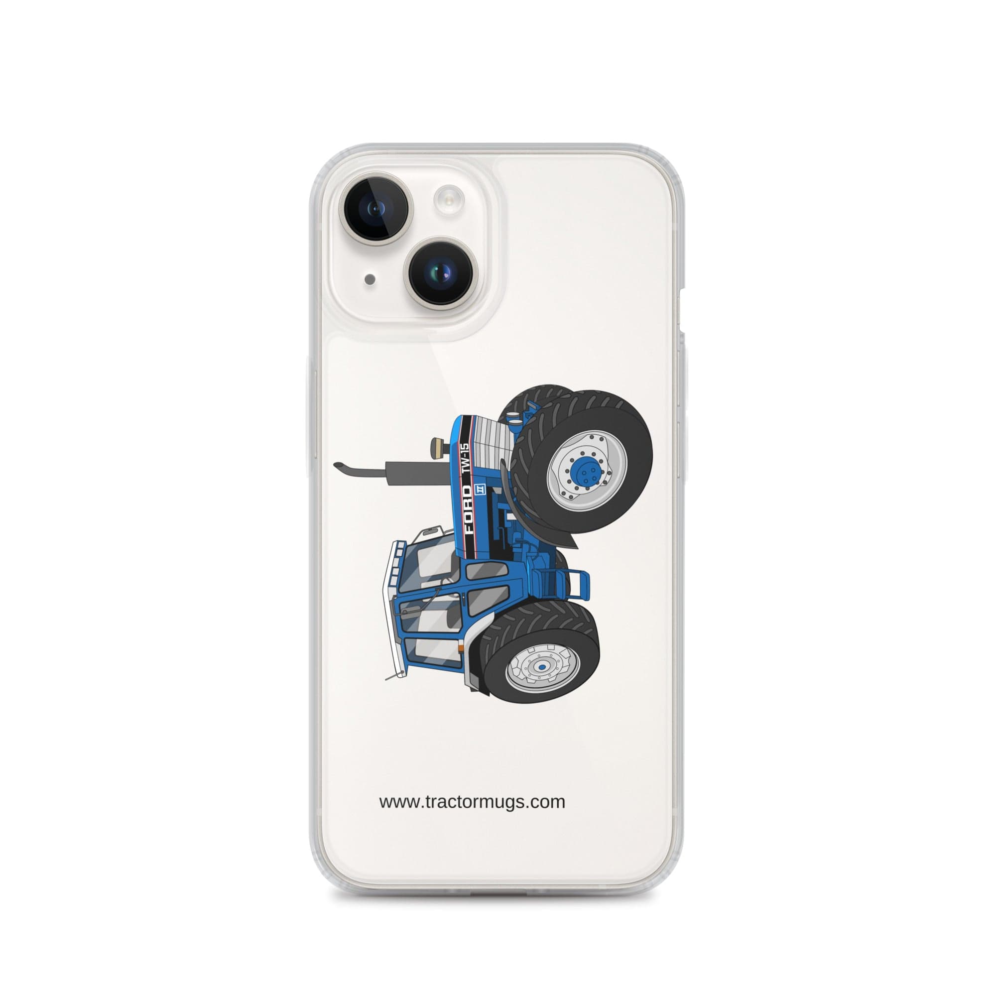 The Tractor Mugs Store iPhone 14 Ford TW 15  | Clear Case for iPhone® Quality Farmers Merch