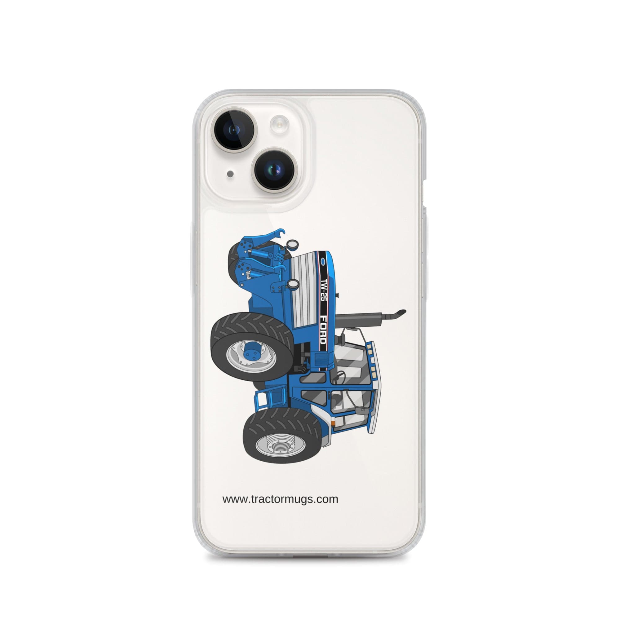 The Tractor Mugs Store iPhone 14 Ford TW 25 |  Clear Case for iPhone® Quality Farmers Merch