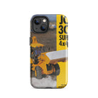 The Tractor Mugs Store iPhone 14 JCB 3CX 4x4x4 Brochure | Tough Case for iPhone® Quality Farmers Merch