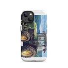 The Tractor Mugs Store iPhone 14 John Deere 3050 | Splash Art Tough Case for iPhone® Quality Farmers Merch