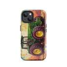 The Tractor Mugs Store iPhone 14 John Deere 4755 Splash Art | Tough Case for iPhone® Quality Farmers Merch