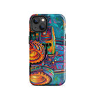 The Tractor Mugs Store iPhone 14 John Deere 6930 | Splash Art Tough Case for iPhone® Quality Farmers Merch