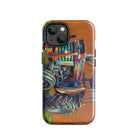 The Tractor Mugs Store iPhone 14 Massey Ferguson 168 | Splash Art Tough Case for iPhone® Quality Farmers Merch