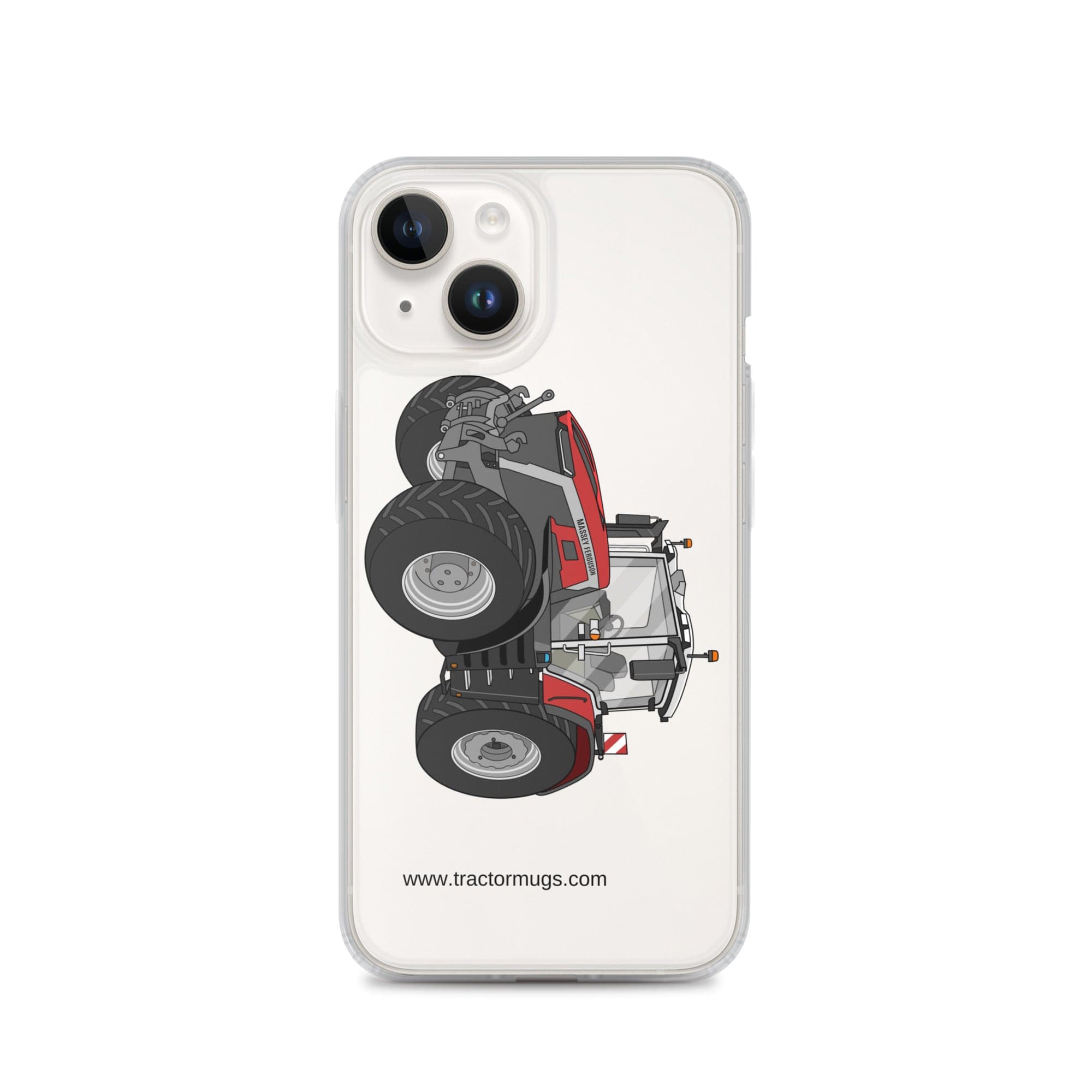 The Tractor Mugs Store iPhone 14 Massey Ferguson 9X | Clear Case for iPhone® Quality Farmers Merch