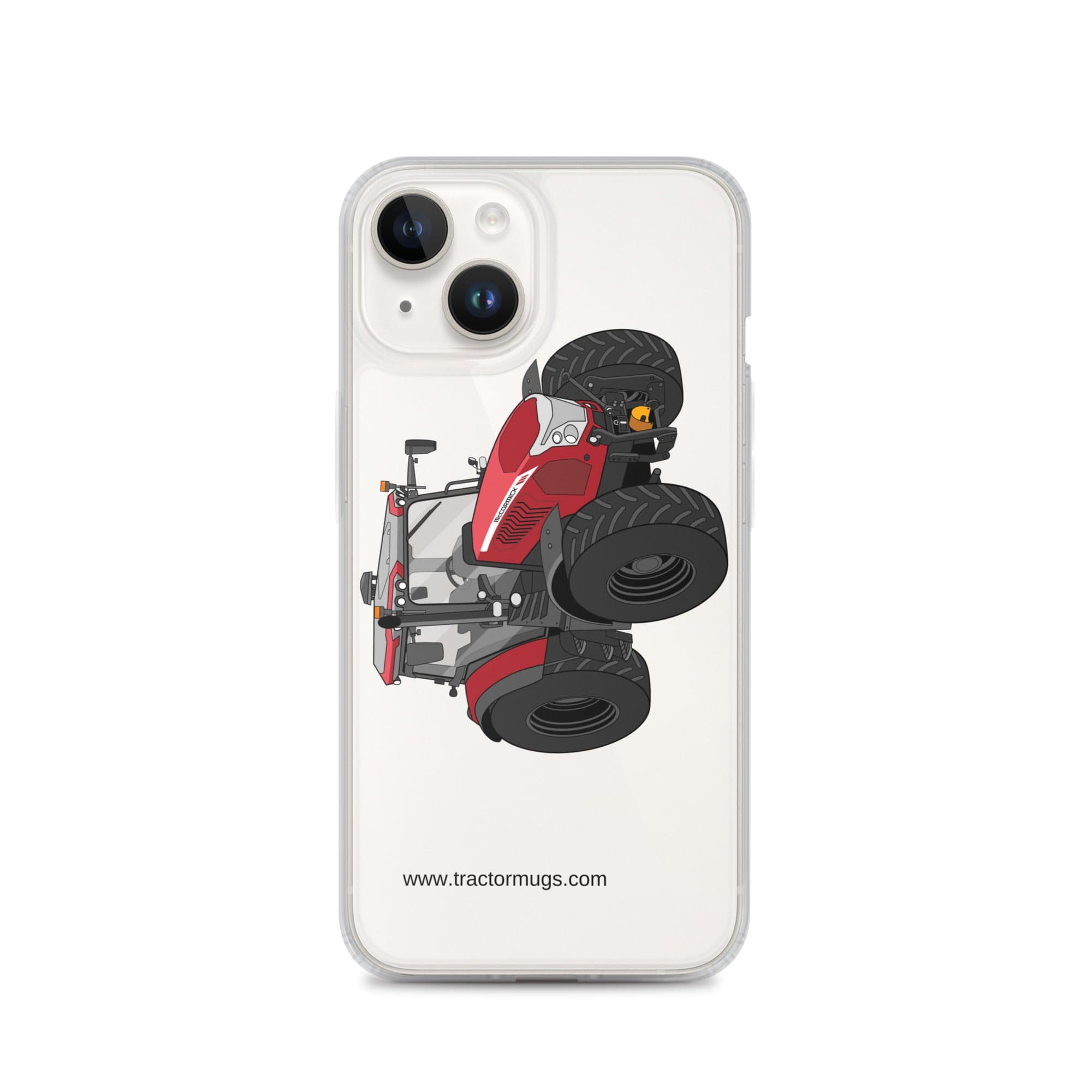 The Tractor Mugs Store iPhone 14 McCormick X6 Vt Drive | Clear Case for iPhone® Quality Farmers Merch
